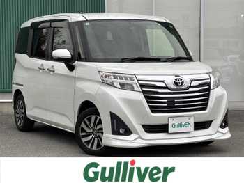 トヨタ ルーミー カスタムG 9型ナビ Fエアロ 両側パワスラ LED ETC AW