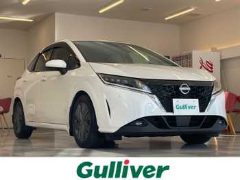 日産 ノート X エアリーグレーED 全方位 プロパイロット ナビ ETCドラレコ