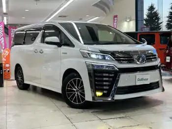 トヨタ ヴェルファイア ハイブリット ZR 禁煙 10型ナビ Bカメ SR 黒革 両側自動
