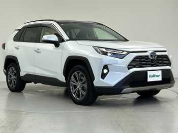 トヨタ ＲＡＶ４ ハイブリッドG サンルーフ 黒革シート 全方位カメラ