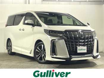 トヨタ アルファード S Cパッケージ TRDエアロ 黒革 ALPINEナビTV 後席モニター