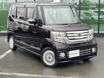 ホンダ Ｎ ＢＯＸ カスタム G Lパッケージ 社外ナビ Bカメラ フルセグ 両パワスラ