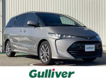 トヨタ エスティマ アエラス プレミアム 1オーナ/8型ナビTV/天吊モニタ/Hレザー/Bt