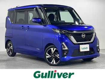 日産 ルークス HWS Gターボ プロパイロットED 禁煙 純正9型ナビ 全周囲 両側電動 追従