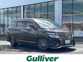 日産 エルグランド 250HWS S アーバンクロム ディーラー純正SDナビ　フルセグTV