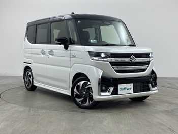 スズキ スペーシア カスタム HYBRID XS 純正ナビ　全方位カメラ　コーナーセンサー