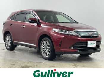 トヨタ ハリアー ハイブリッド プログレス メタル&レザーP 寒冷地仕様・純正ナビ・JBLサウンド