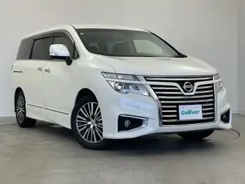 日産 エルグランド 250ハイウェイスターS 純正8型ナビ　フリップダウンモニター　ETC
