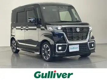 スズキ スペーシア カスタム HYBRID XS ターボ 社外10型ナビ 全周囲 HUD 衝突軽減 禁煙車