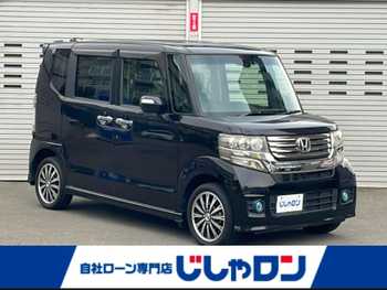ホンダ Ｎ ＢＯＸ カスタム ターボ SSパッケージ 両側パワスラ ETC SDナビ 前席シートヒータ
