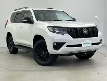 トヨタ ランドクルーザー プラド TX Lパッケージ マットブラED 7人乗り サンルーフ ベージュ革シート