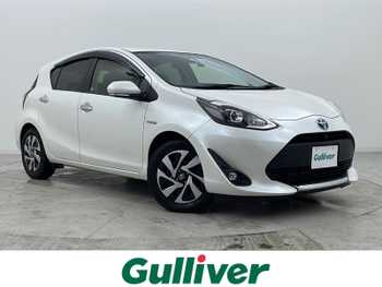 トヨタ アクア S スタイルブラック 禁煙車/全周囲/衝突軽減/純正ナビ/ドラレコ