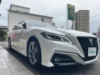 トヨタ クラウン ハイブリッド RS アドバンス ワンオーナー　セーフティPKG 黒革シート