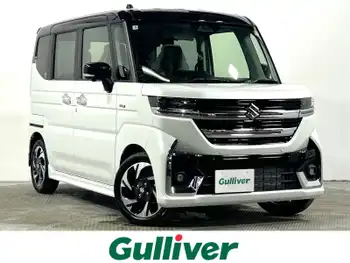 スズキ スペーシア カスタム HYBRID XS 届出済未使用車 純正9型DAナビ 全方位 HUD