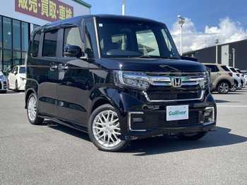 ホンダ Ｎ ＢＯＸ カスタム L ターボ ターボ/純正8インチナビ/両側パワスラ