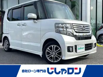 ホンダ Ｎ ＢＯＸ カスタム G Aパッケージ 社外ナビ/横滑防止/バックカメラ/ドラレコ