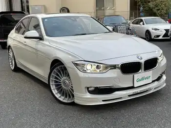 ＢＭＷアルピナ Ｂ３ ビターボ リムジン SR ブラウン革シート 純正ナビ Bカメラ ETC