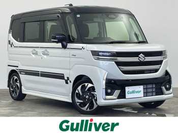 スズキ スペーシア カスタム HYBRID XS ターボ 純正ナビ 全方位 追従クルコン 両パワ 禁煙
