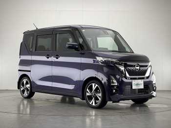 日産 ルークス ハイウェイスター Gターボ 禁煙車 純正9型ナビTV 左側電動スライド