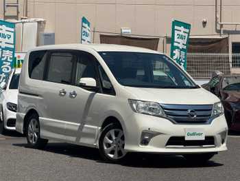 日産 セレナ ハイウェイスター 禁煙純正ナビFDモニター両側パワスラETC