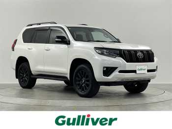 トヨタ ランドクルーザー プラド TX Lパッケージ マットブラED 純正9型DA 全方位 黒革 BSM ETC2.0 禁煙車