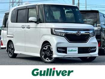 ホンダ Ｎ ＢＯＸ カスタム G L ターボ ホンダセンシング 禁煙車 純正8インチメモリナビ BT接続 ETC