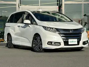 ホンダ オデッセイ アブソルート・EXホンダセンジング 純正8型ナビ/両側電動スライドバックカメラ