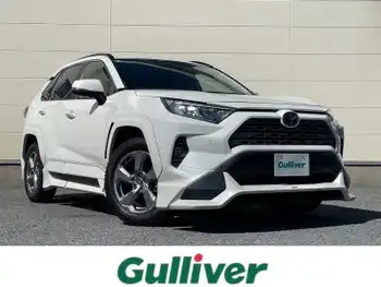 トヨタ ＲＡＶ４ G 1オナ 9型ナビ TRDエアロ LED 革温席 BSM