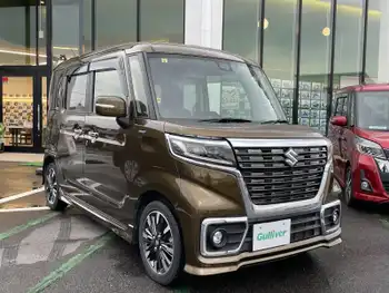 スズキ スペーシア カスタム HYBRID XS 社外ナビ/スズキセーフティー/両側パワスラ