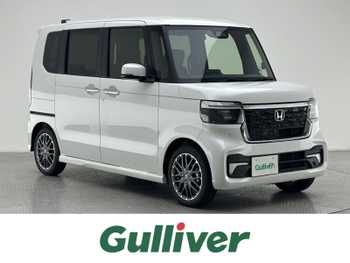 ホンダ Ｎ ＢＯＸ カスタム ターボ 届出済未使用車 純正メモリーバックカメラ