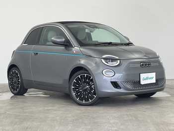 フィアット ５００ｅ オープン 禁煙　純正10型ナビ　電開閉式ソフトトップ