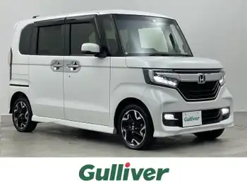 ホンダ Ｎ ＢＯＸ カスタム G L ターボ ホンダセンシング 禁煙車 純正8型ナビ シートヒーター 4WD