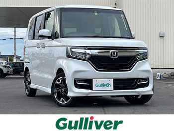 ホンダ Ｎ ＢＯＸ カスタム G L ターボ ホンダセンシング ナビTV 両側電動ドア シートヒーター ETC