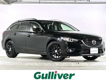 マツダ アテンザ ワゴン 20S 禁煙 純ナビ Bカメ 前後ドラレコ クルコン