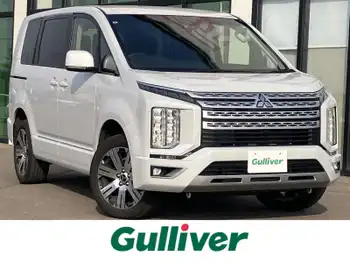 三菱 デリカＤ：５ G 社外ナビ/全周囲カメラ/両側パワースライド