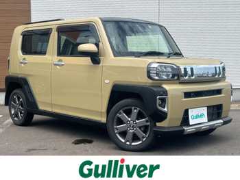 ダイハツ タフト G ターボ 4WD　ターボ　衝突軽減　純正ナビ　保証書