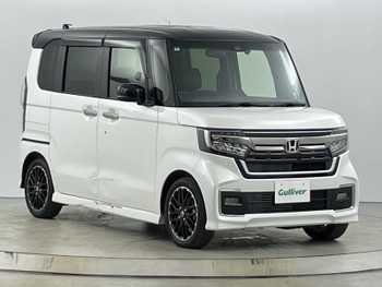 ホンダ Ｎ ＢＯＸ カスタム L ターボ 禁煙車 ワンオーナー 純正8型ナビ 衝突軽減