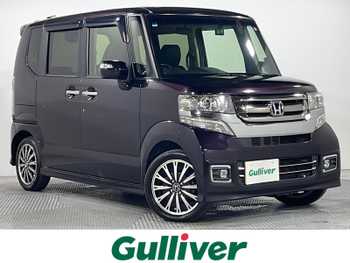 ホンダ Ｎ ＢＯＸ カスタム G ターボ Lパッケージ 禁煙 社外ナビ 両側電動 ETC ドラレコ