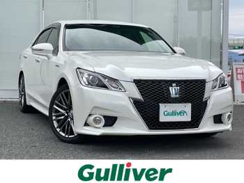 トヨタ クラウン ハイブリッド アスリートS 純正ナビ Bカメ ハンドルヒーター ETC