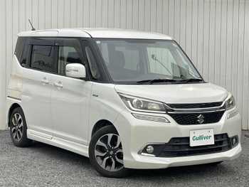 スズキ ソリオ バンディット HV MV Dカメラ ブレーキS シートヒーター/純正ナビ/Bカメ/片パワスラ