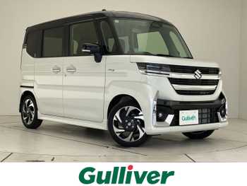 スズキ スペーシア カスタム HYBRID XS 届出済未使用車 純正9型DAナビ 全方位 HUD