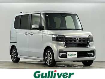 ホンダ Ｎ ＢＯＸ カスタム 禁煙車 純正8型ナビ バックカメラ 衝突軽減