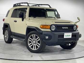 トヨタ ＦＪクルーザー ファイナルエディション 9型ナビ バックカメラ クルコンドラレコ