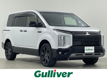 三菱 デリカＤ：５ シャモニー 電動ステップ 後席モニター 温シート BSM