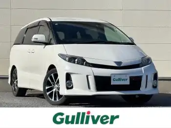 トヨタ エスティマ アエラス 純正ナビ 後席モニター オットマン ETC