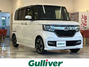 ホンダ Ｎ ＢＯＸ カスタム G L ターボ ホンダセンシング 純8型ナビBモニBTTV両パワスラLEDホンダS