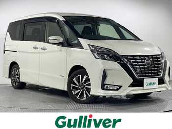 日産 セレナ ハイウェイスター V 禁煙 純正10型ナビ 全周囲 後席画面 BSM
