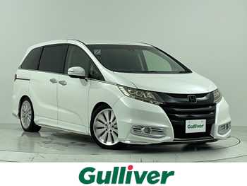 ホンダ オデッセイ アブソルート・EXホンダセンジング 禁煙 後席モニター ナビ 両側電動ドア ETC