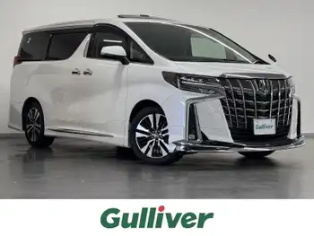 トヨタ アルファード S Cパッケージ モデリスタ/サンルーフ/後席モニター/3眼