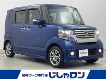 ホンダ Ｎ ＢＯＸ カスタム G SSパッケージ 純正ナビ 地デジ　両側電動スライド